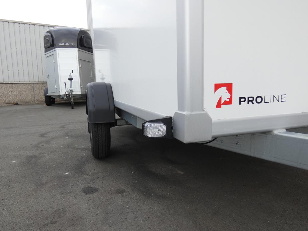 Proline Gesloten aanhangwagen enkelas 300x150x150cm 750kg